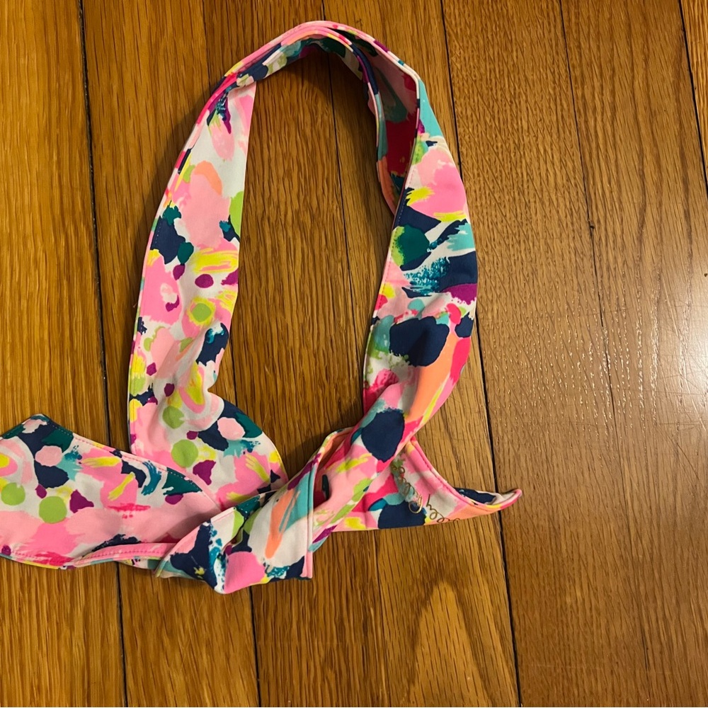 Lilly Pulitzer Floral Tie-Top Headband - Multicolor